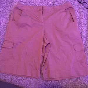 Tan Cargo Shorts
